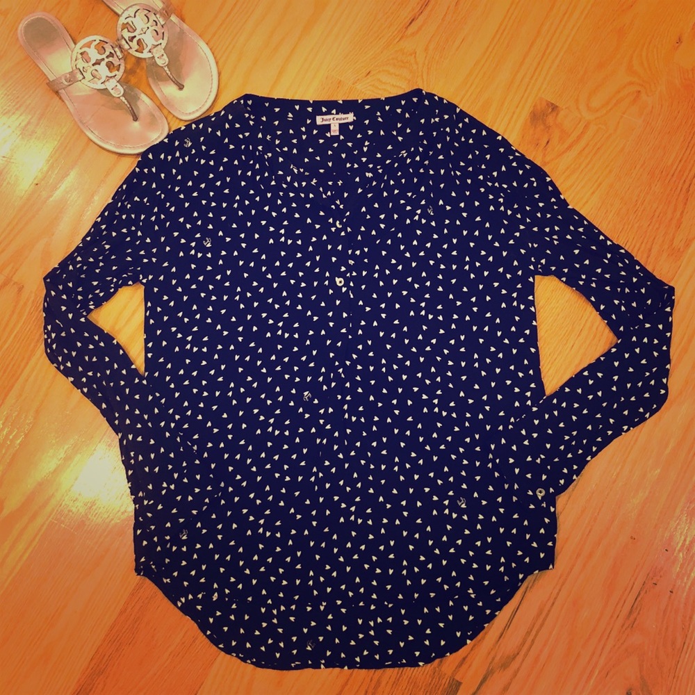 Juicy Couture Heart Detail Shirt ❤️💕❤️